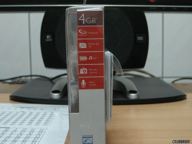 [簡易開箱]PHILIPS RaGa MP3