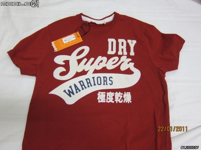 superdry連四發開箱....