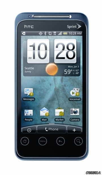 HTC在2011 CES發表了HTC EVO Shif 4G