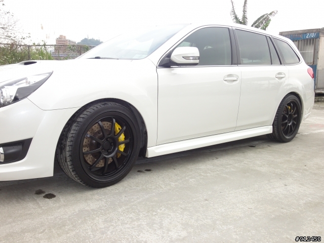 legacy gt終於換19鋁圈了