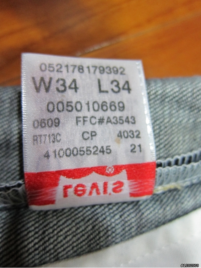 [開箱]Levi's 501xx 美國現行版原色褲