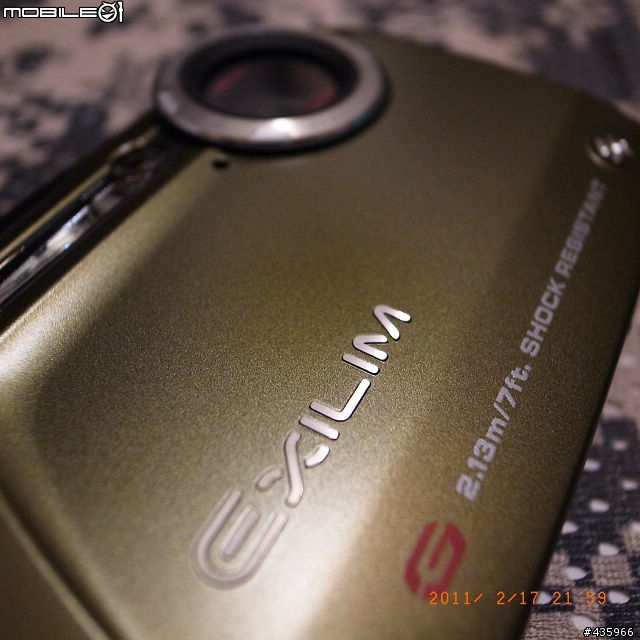 [開箱] 遲來的開箱- CASIO EX-G1 軍裝綠 (純外觀分享) 2/21 新增拍攝照片