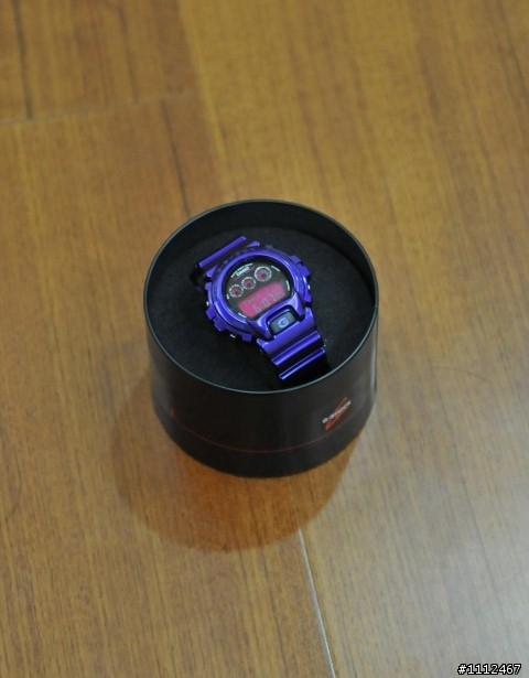 開箱~G-SHOCK G-6900CC-6潮流進化版太陽能錶-紫