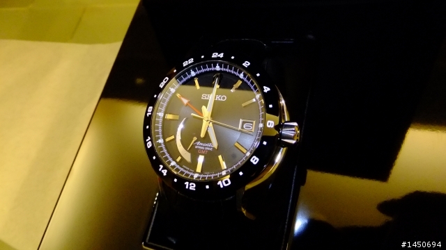 “武士刀”SEIKO Ananta spring drive GMT(SNR021)開箱
