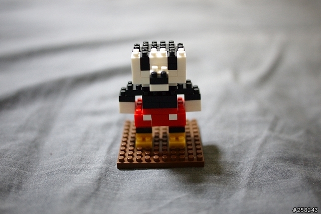 【西西分享】迷你積木nanoblock---米奇老鼠