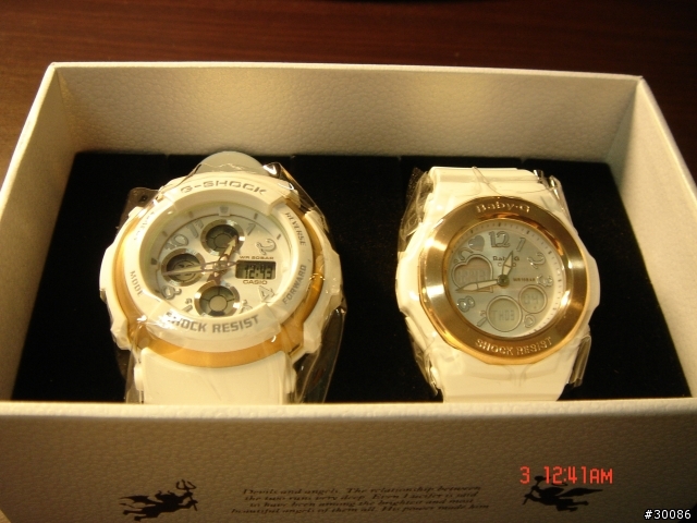 分享  G-shock天使惡魔對錶2010