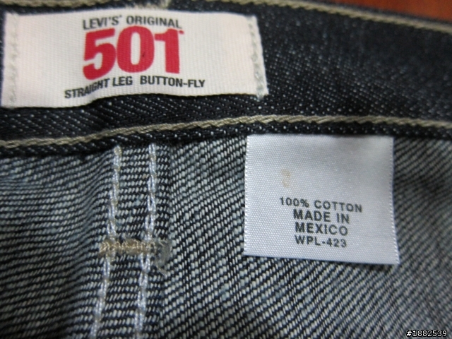 [開箱]Levi's 501xx 美國現行版原色褲