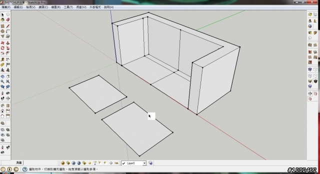 [分享] SketchUP 家具-雙人沙發的製作