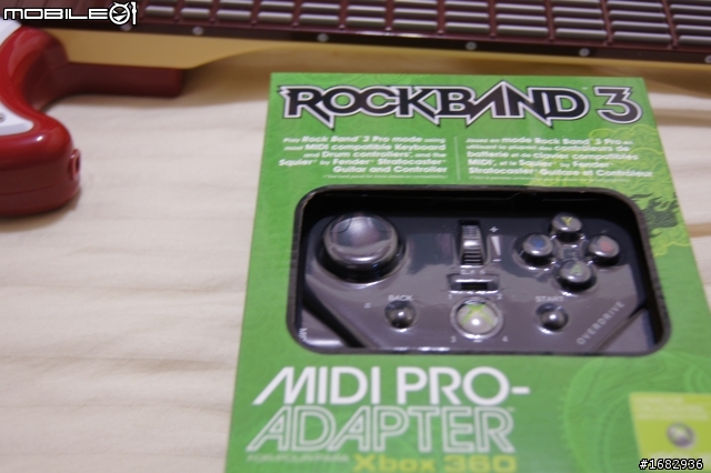 我的另一個小玩具入手!! midi adapter