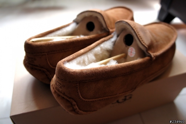 【分享】UGG Ascot 麂皮短筒懶人鞋 (圖多慎入)
