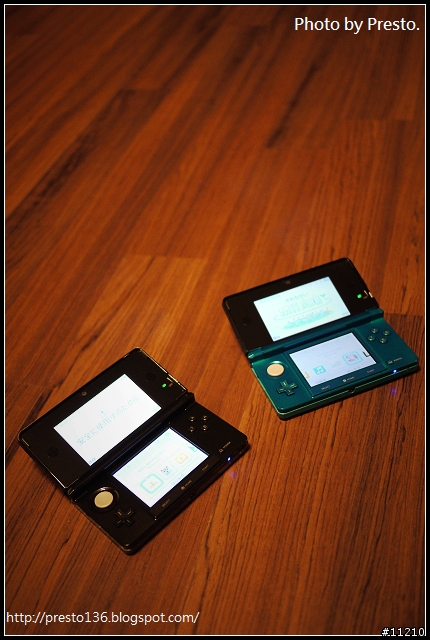 【分享】Nintendo 3DS 開箱 (Cosmo Black + Aqua Blue)