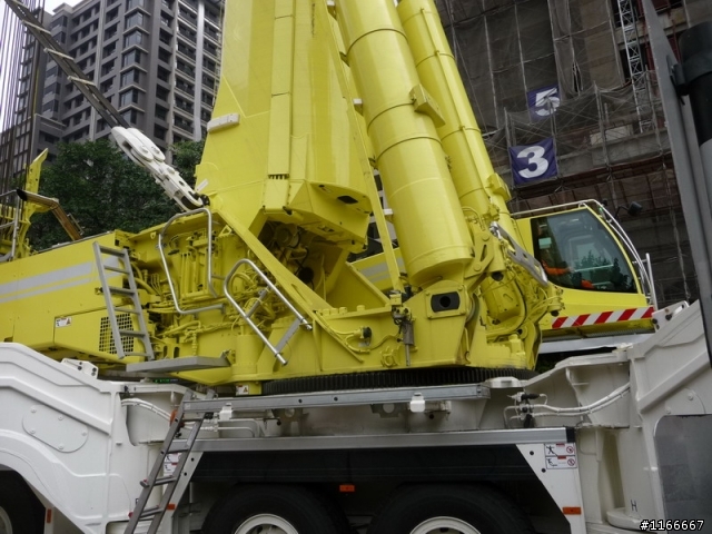 LIEBHERR-1200T吊車上工了 "2/16日新增巨怪躺下照片(拆除)"