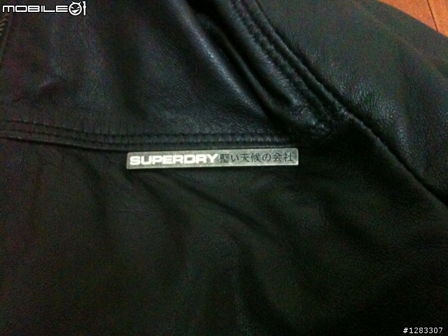 開箱文 Superdry Basic Bomber Leather Jacket(皮衣)