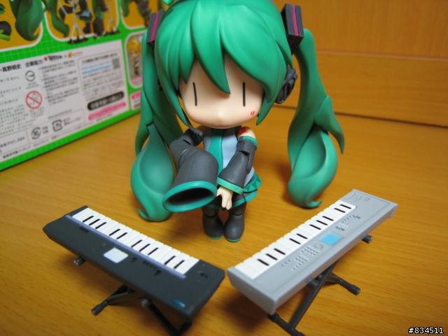 [開箱超劇場] 超可動!!超可愛!!超萌爆的黏土人{ 初音ミク }__HMO版