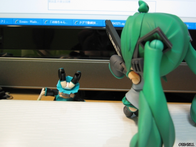 [開箱超劇場] 超可動!!超可愛!!超萌爆的黏土人{ 初音ミク }__HMO版