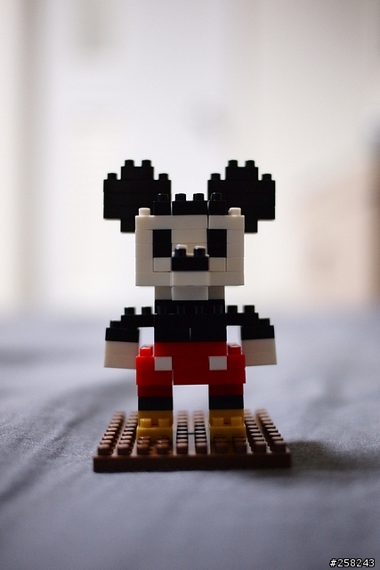 【西西分享】迷你積木nanoblock---米奇老鼠