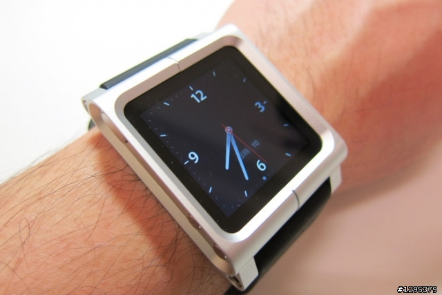 [開箱]使用航太金屬的iPod Nano錶帶--LunaTik (同場加映iPod藍芽傳輸器)
