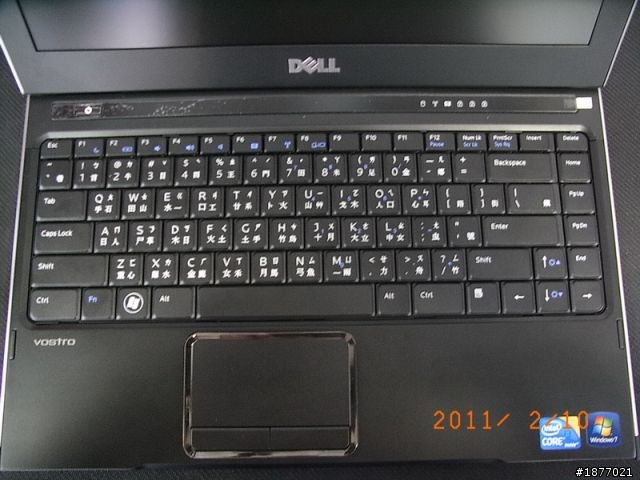 [不專業開箱文]輕薄筆電機種 DELL V130