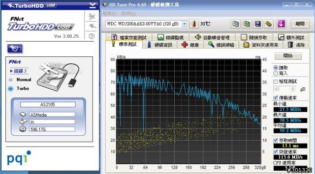 PQI H566 USB 3.0 640G 外接式硬碟分享