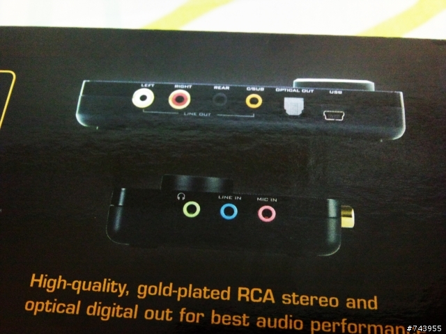 X-Fi Surround 5.1 算甚麼!? X-Fi Surround 5.1 Pro來開箱 XD (附加QED光纖線喔)