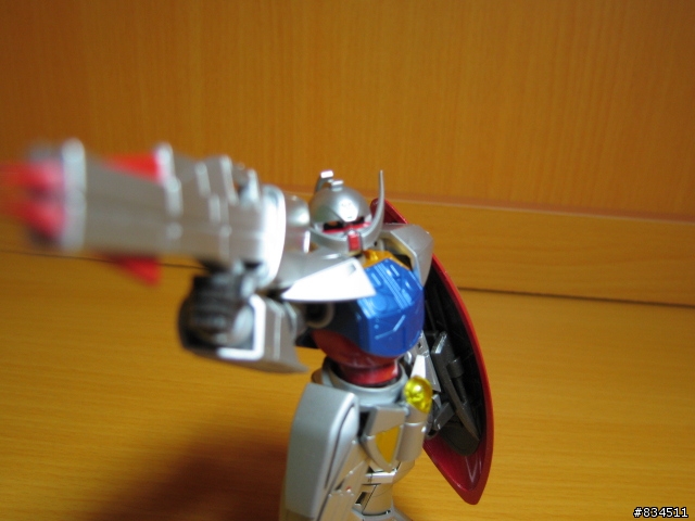 [小小開箱分享] 鋼彈系列的異色作，{ 倒A鋼彈 } ( Turn-A 鋼彈 )__ROBOT魂--NO.39_金屬色澤版