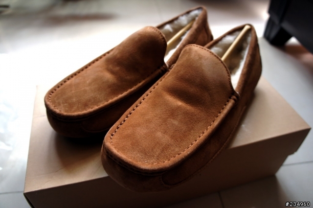 【分享】UGG Ascot 麂皮短筒懶人鞋 (圖多慎入)