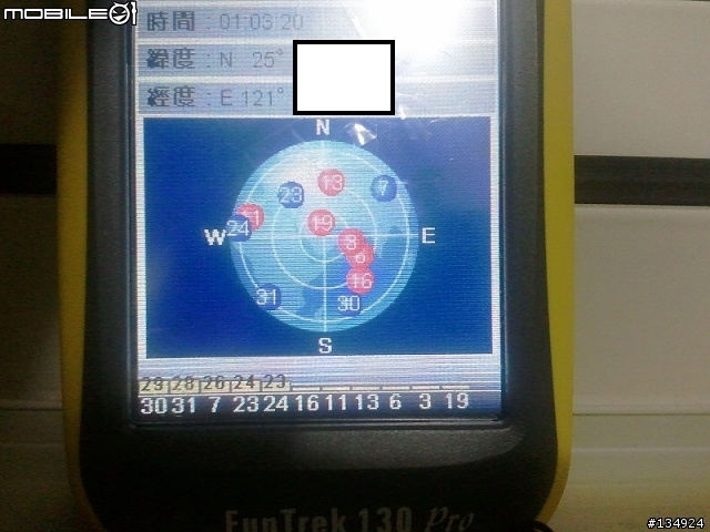 單車用GPS HOLUX FunTrek 130 Pro 異常問題詢問~畫面詭異到不行~