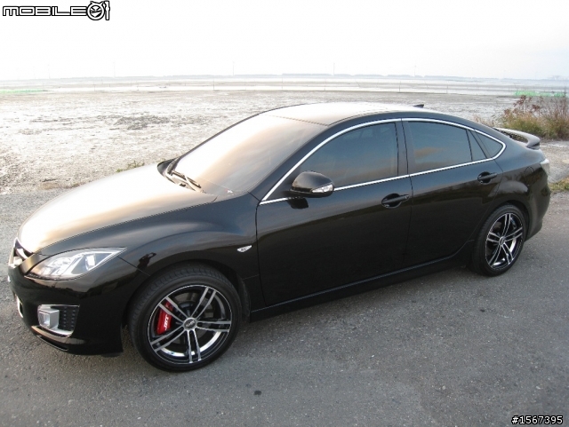 新年快樂~夕陽下的 MAZDA6
