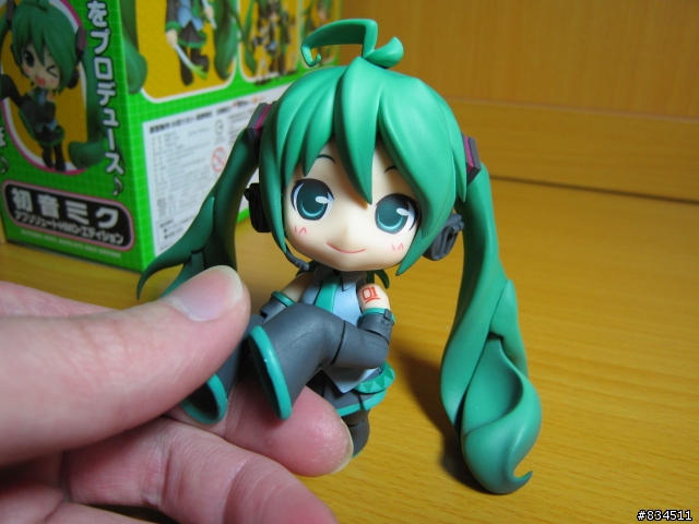 [開箱超劇場] 超可動!!超可愛!!超萌爆的黏土人{ 初音ミク }__HMO版