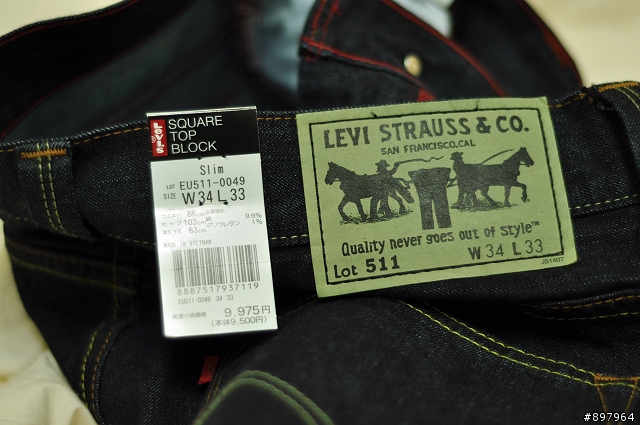 [開箱]Levi's EU511-0049
