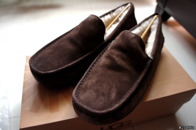【分享】UGG Ascot 麂皮短筒懶人鞋 (圖多慎入)