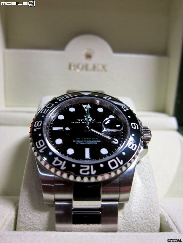 今年給自己的禮物 ROLEX 116710LN