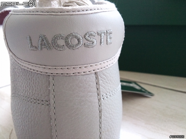 (開箱)LACOSTE中筒休閒鞋