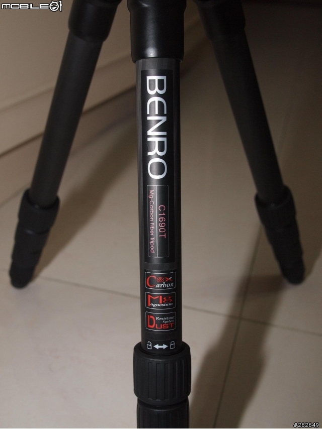 [開箱分享]  百諾 Benro C1690TB0 碳纖腳架連B0 球型雲台