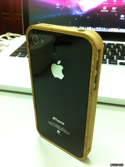 iphone4 手工竹殼