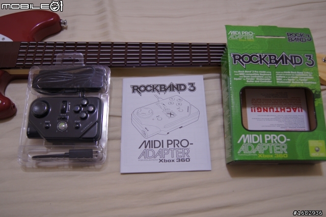 我的另一個小玩具入手!! midi adapter
