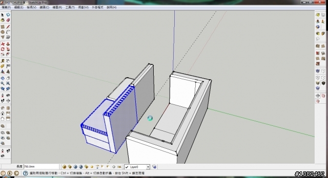 [分享] SketchUP 家具-雙人沙發的製作