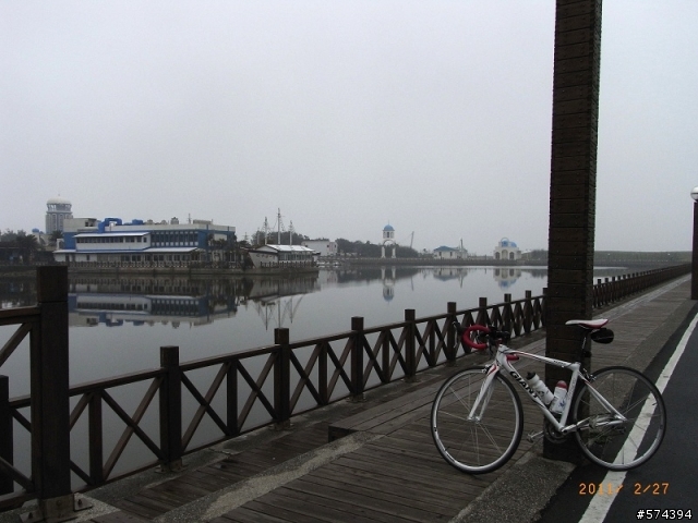 20110227迷霧中的苗栗綠光海風+新竹風情海岸自行車道