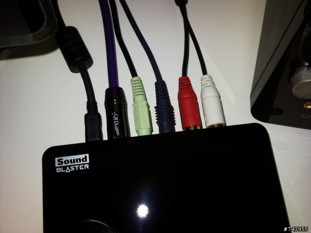 X-Fi Surround 5.1 算甚麼!? X-Fi Surround 5.1 Pro來開箱 XD (附加QED光纖線喔)