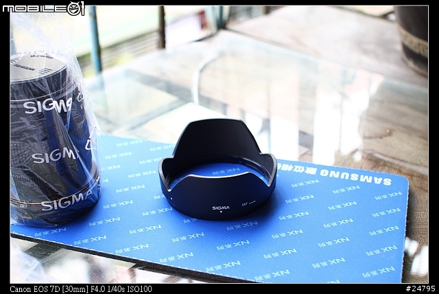 [不專業簡單開箱]Sigma 17-50mm F2.8 EX DC OS HSM