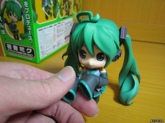 [開箱超劇場] 超可動!!超可愛!!超萌爆的黏土人{ 初音ミク }__HMO版