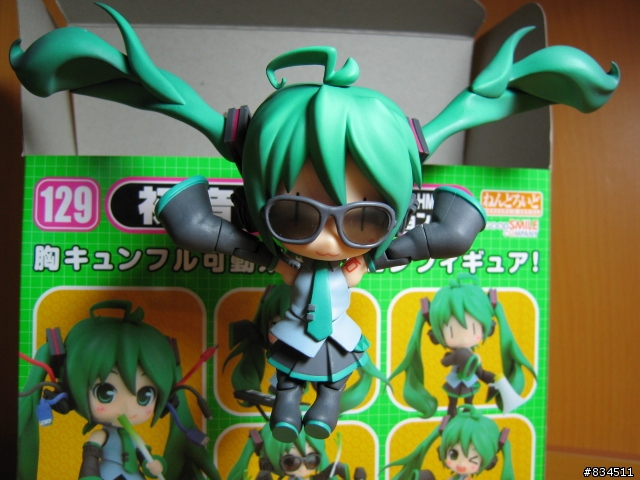 [開箱超劇場] 超可動!!超可愛!!超萌爆的黏土人{ 初音ミク }__HMO版