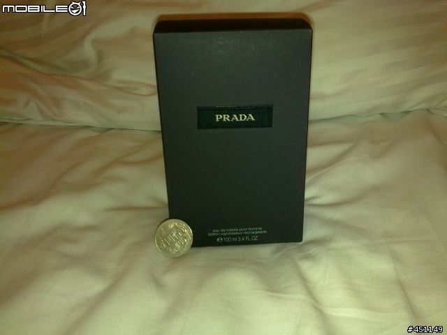 生日禮物開箱-PRADA男性香水