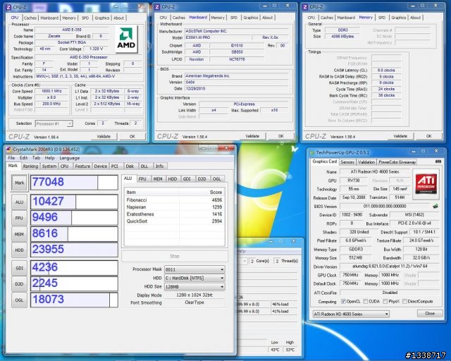 [讓3D更快] ASUS E35 M1-M Pro跟老HD 4670愛在一起