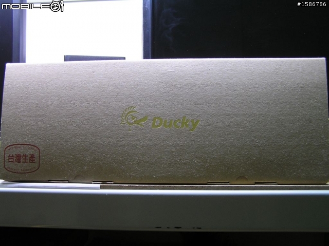 DUCKY DK9008 SNOW版 同場 附送白同刻一組 中文茶軸 開箱