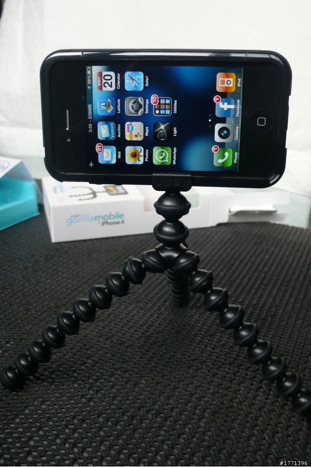 [分享] 保護殼與腳架及相機的完美結合 - Joby Gorillamobile for iPhone 4S