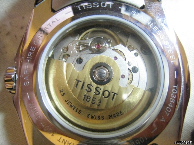 [開箱] TISSOT Couturier 建構師系列