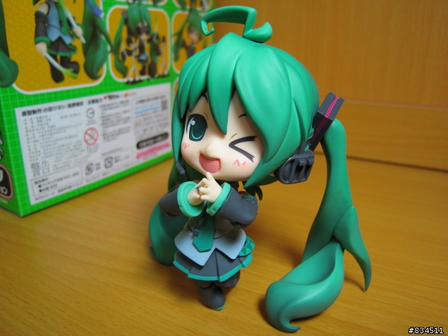 [開箱超劇場] 超可動!!超可愛!!超萌爆的黏土人{ 初音ミク }__HMO版