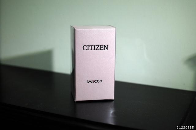 [小小開箱]情人節禮物之CITIZEN WICCA 女錶