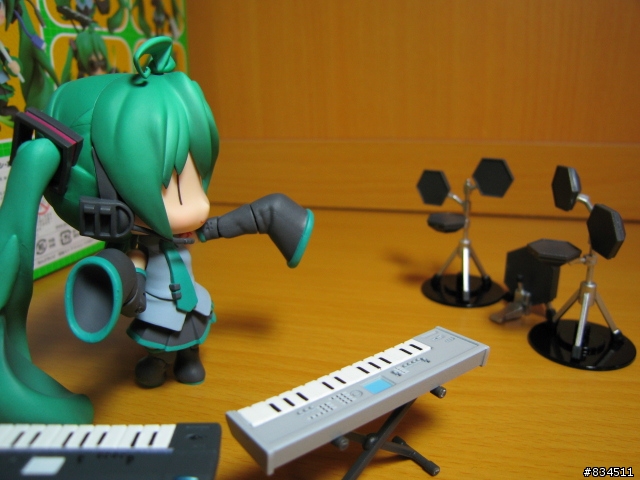 [開箱超劇場] 超可動!!超可愛!!超萌爆的黏土人{ 初音ミク }__HMO版